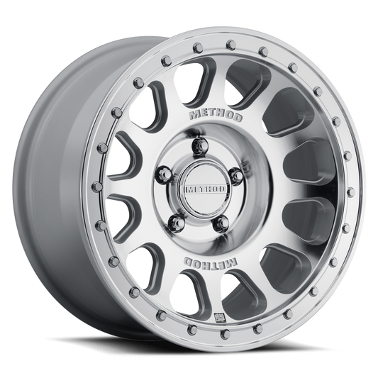 Method MR709 HD Bead Grip 20x 9in / ET12 / 5x5 BP / 71.5mm Bore - Machined Wheel