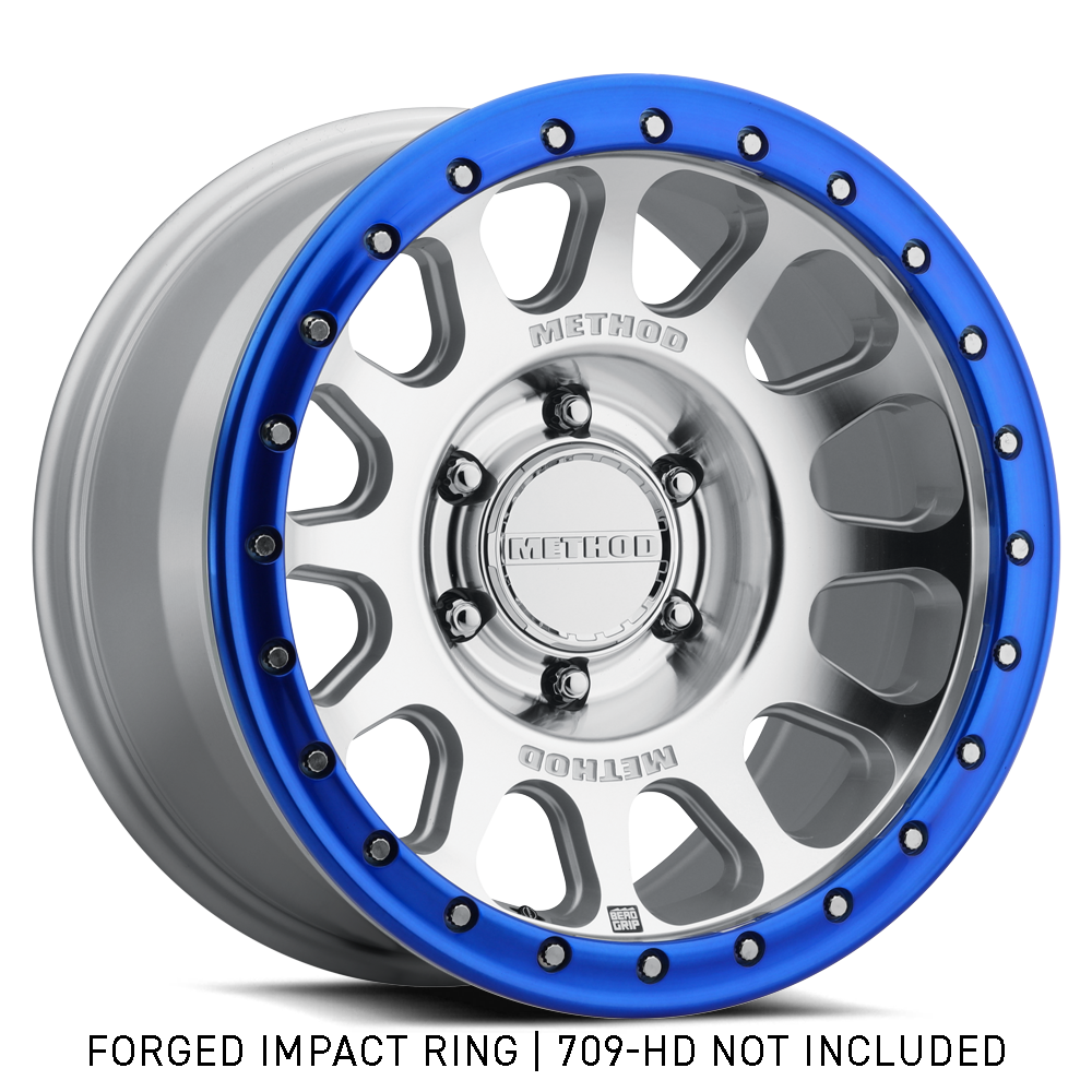 Method 709 Impact Ring - 18in Forged - Non-Beadlock - Blue