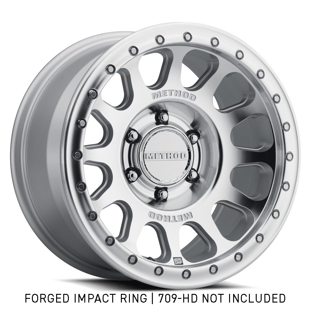 Method 709 Impact Ring - 18in Forged - Non-Beadlock - Machined Raw