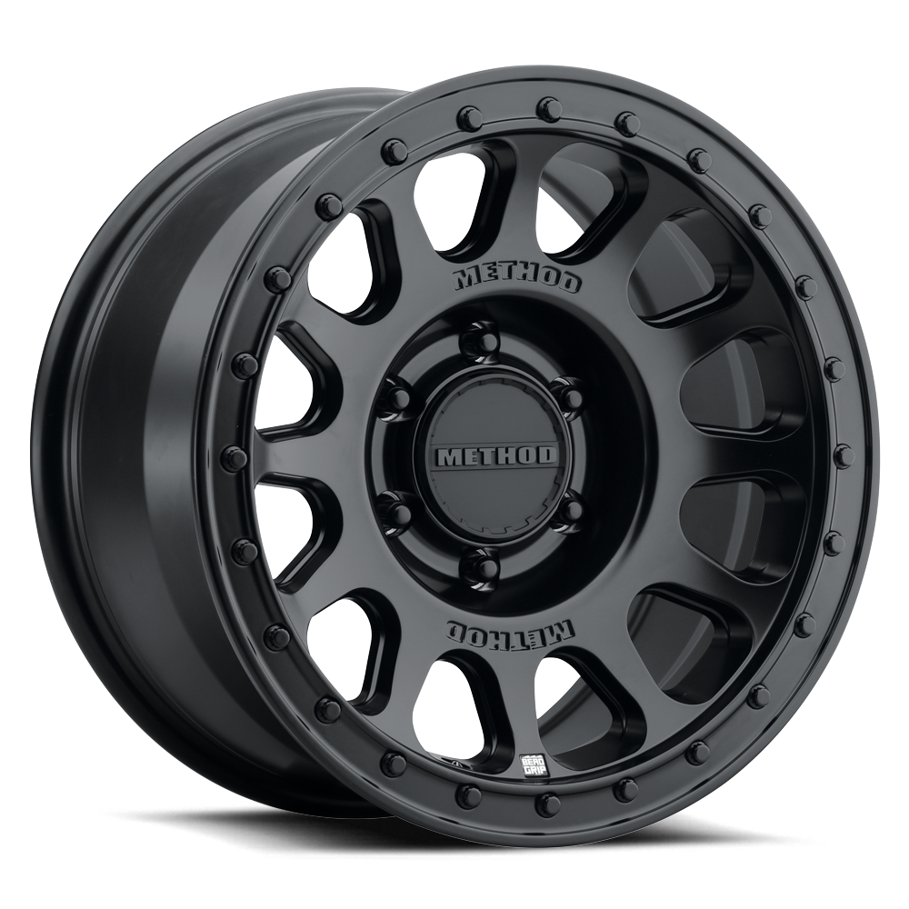 Method MR709 HD Bead Grip 17x 8.5in / ET25 / 6x5.5 BP / 106.25mm Bore - Black Wheel