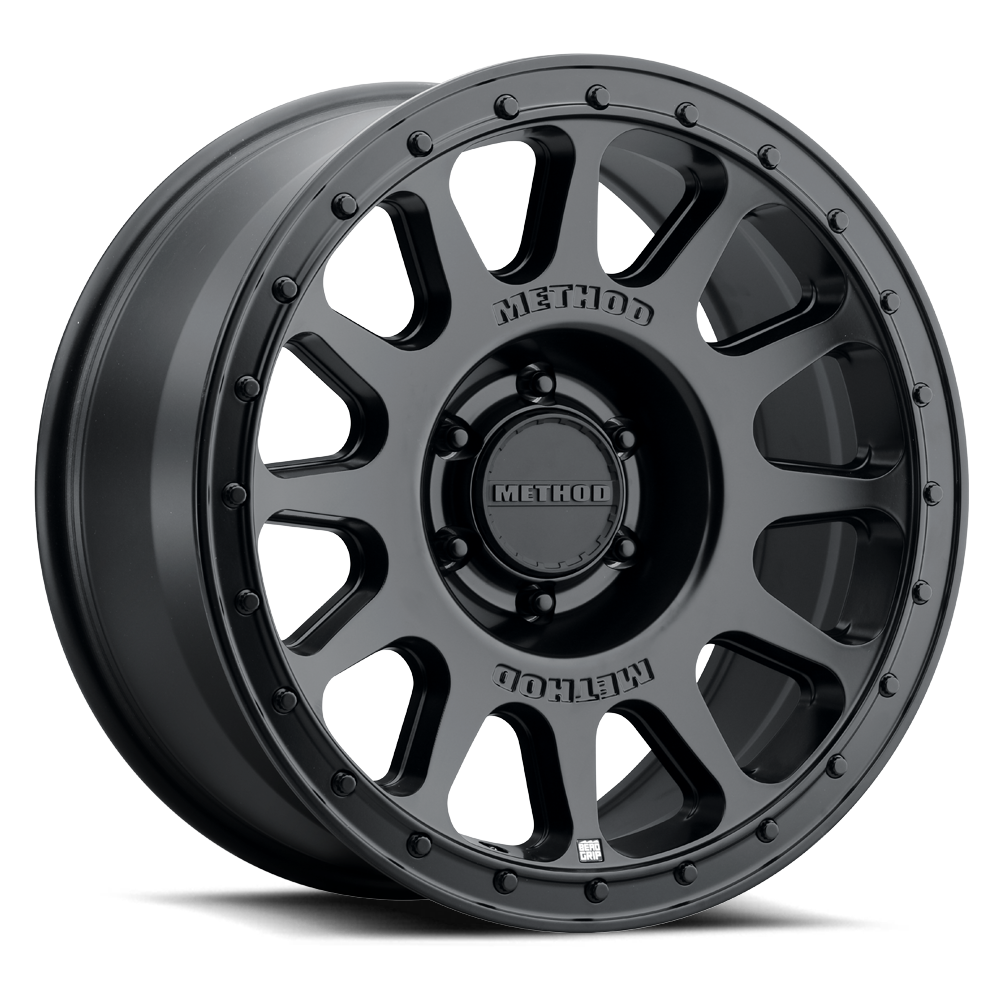 Method MR709 HD Bead Grip 17x 8.5in / ET25 / 6x5.5 BP / 106.25mm Bore - Black Wheel