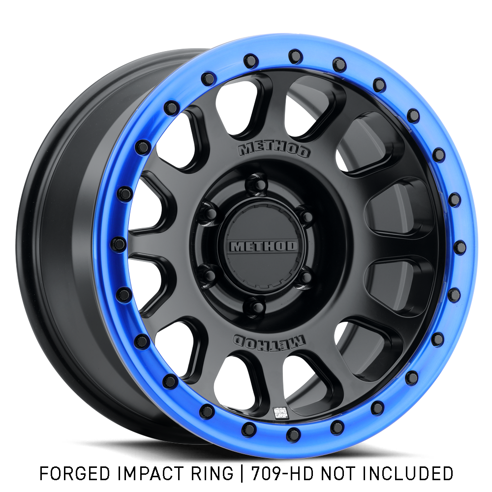 Method 709 Impact Ring - 20in Forged - Non-Beadlock - Blue