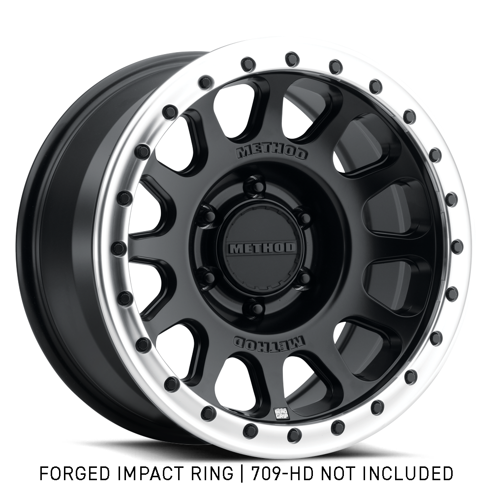 Method 709 Impact Ring - 20in Forged - Non-Beadlock - Machined Raw