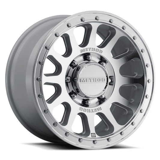 Method MR709 HD Bead Grip 18x 9in / ET12 / 8x180 BP / 124.1mm Bore - Machined Wheel