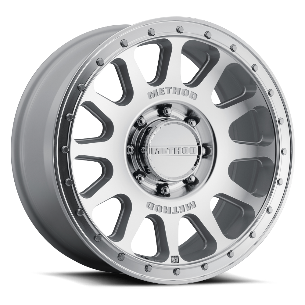 Method MR709 HD Bead Grip 18x 9in / ET12 / 8x6.5 BP / 121.3mm Bore - Machined Wheel