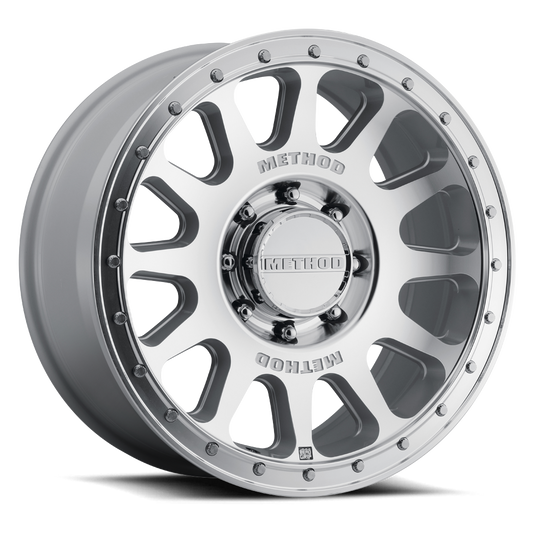Method MR709 HD Bead Grip 20x 9in / ET12 / 8x6.5 BP / 121.3mm Bore - Machined Wheel