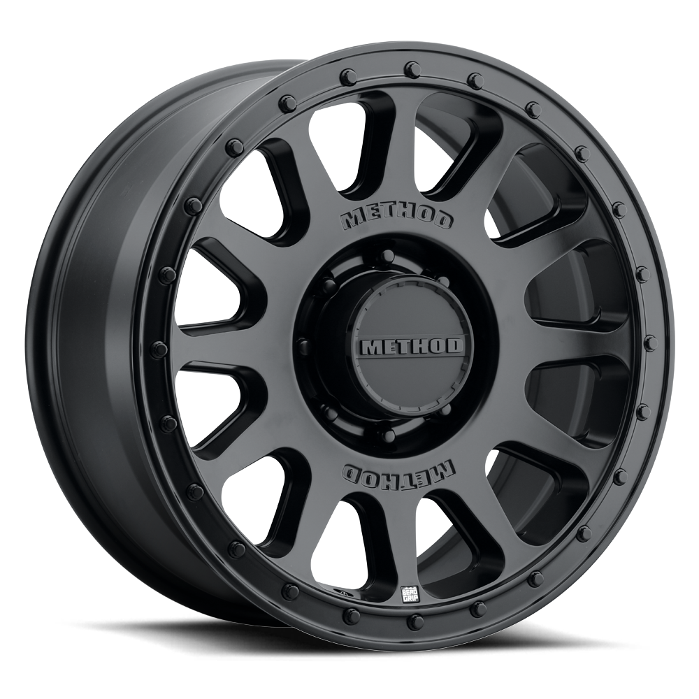 Method MR709 HD Bead Grip 18x 9in / ET12 / 8x170 BP / 125mm Bore - Black Wheel