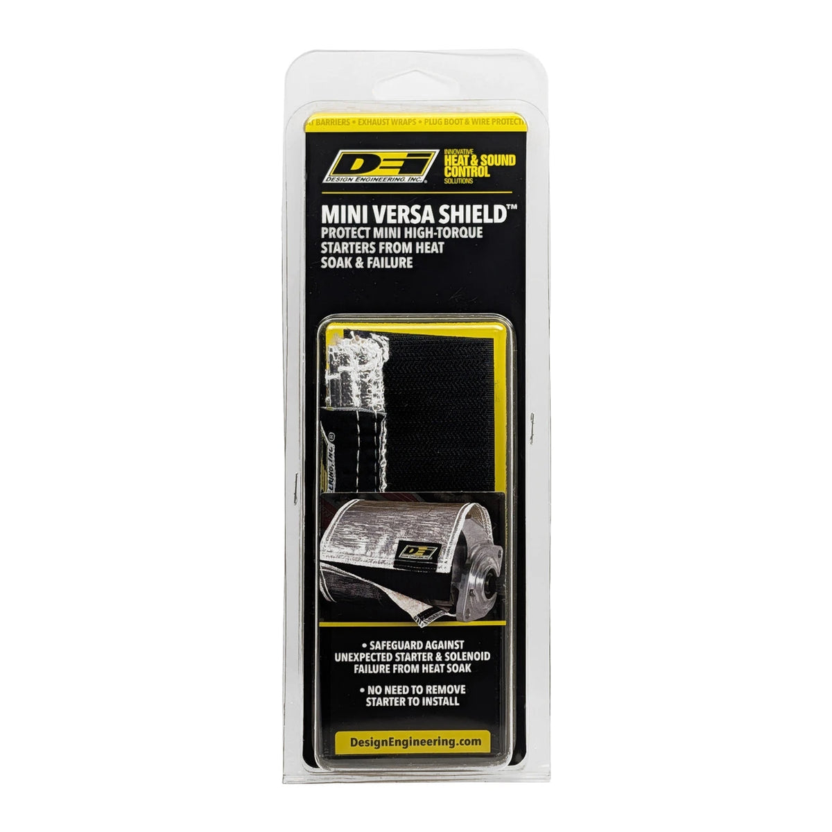 DEI Versa-Shield Starter Shield 5-1/4in x 16-1/2in Universal Mini Heat Shield