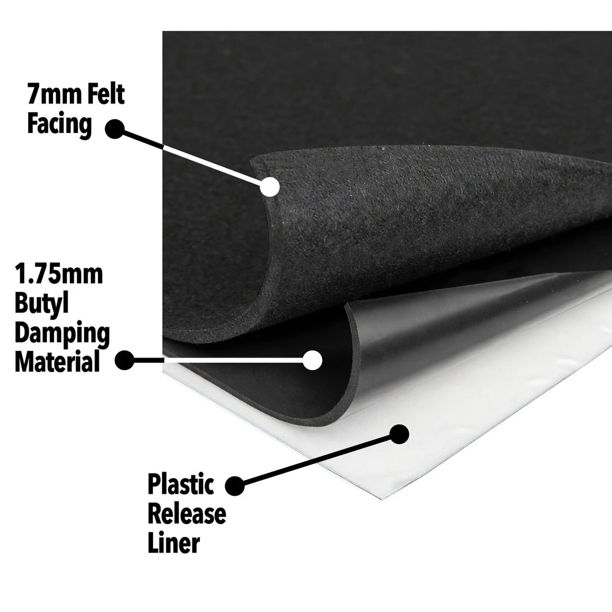 DEI Universal Boom Mat Acoustic Tiles - 17 sq. ft. - 8 Pack