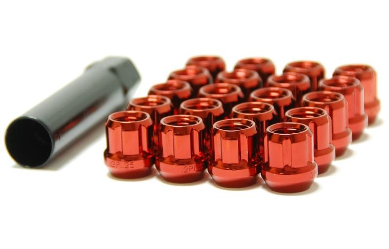 Wheel Mate 31885R Muteki Open End Lug Nuts Red M12x1.25