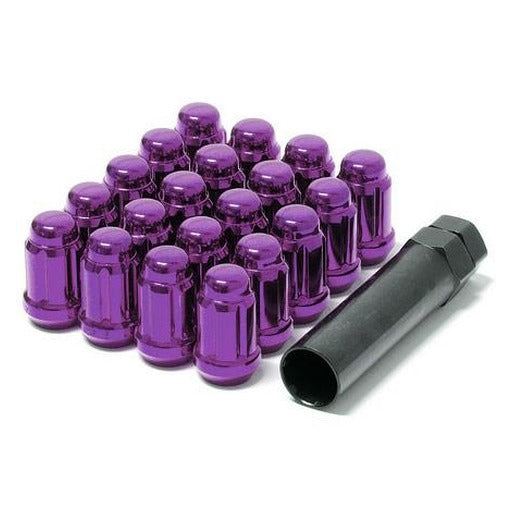 Wheel Mate 41886L Muteki Closed End Lug Nuts Purple M12x1.50