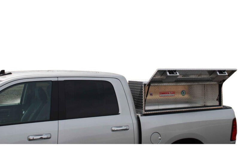 Westin 80-HTB72C Brute High Capacity HD Top Sider 16in x 72in with flip up Door Aluminum