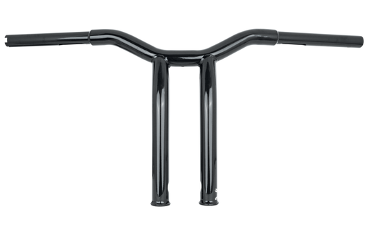 Burly Brand B12-6052B Dominator Raked 12 in Black 1.25 in O.D. for 1982-2025 Harley-Davidson Models