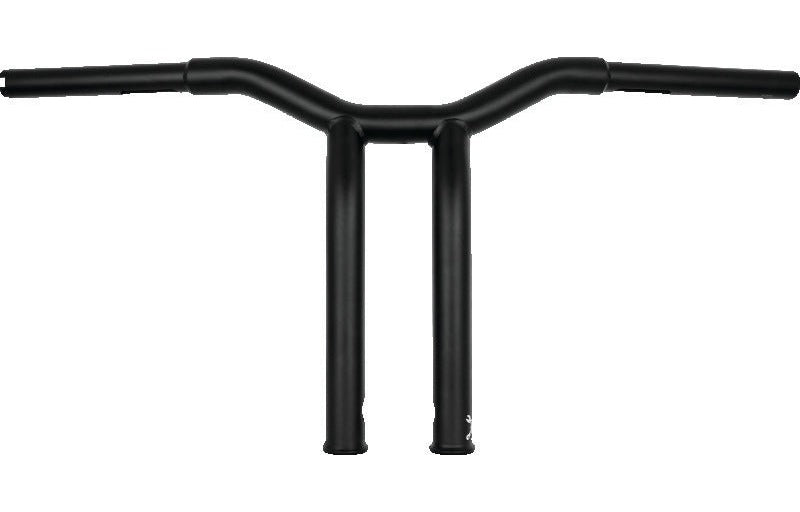 Burly Brand B12-6052SB Dominator Raked Bar 12 in Matte Black for 1982-2025 Harley-Davidson Models