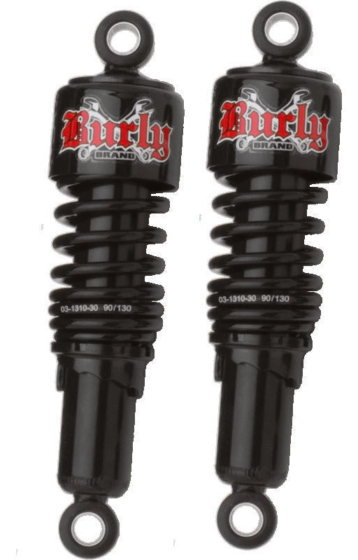 Burly Brand B28-1208B Slammer Shocks 10.5 in Black for 2021-2026 Honda Rebel 1100