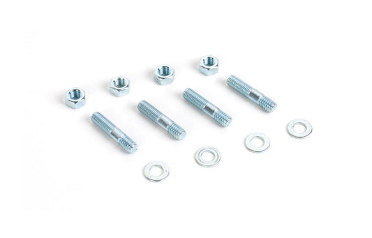 Cometic Gasket CF1000 Carburetor Studs 1 1/2 in Zinc Plated, Set of 4 With Washers and Nuts