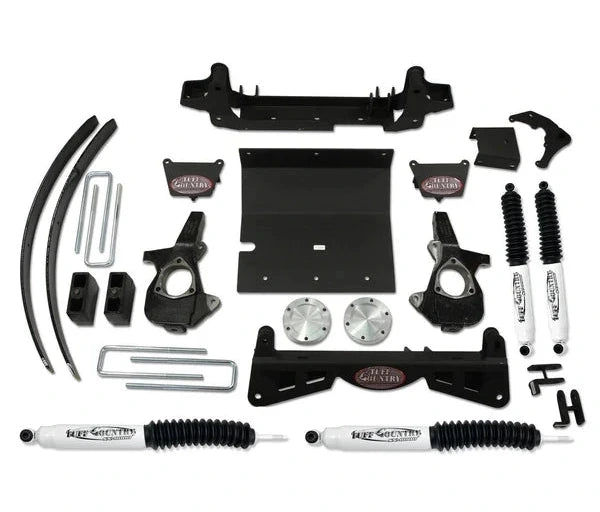 Tuff Country 14959KN 4in Lift Kit (Multi-Piece Sub Frame) SX8000 for 1999-2005 Silverado 1500 4WD