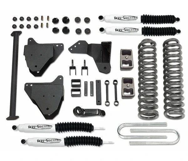 Tuff Country 24974 5in Lift Kit (Rad. Arm Drop Bracket) No Shocks for 2005-2007 F-350 Super Duty 4WD