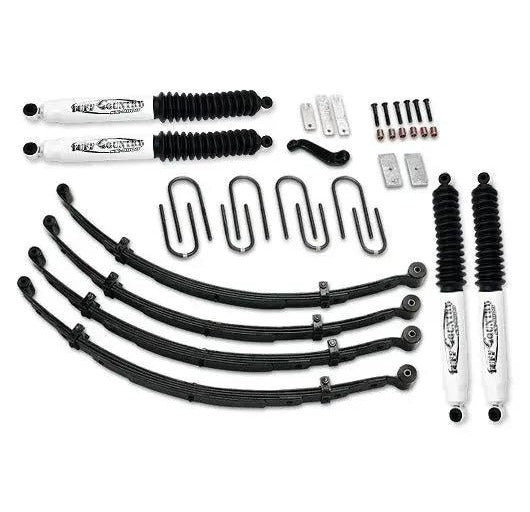 Tuff Country 42703KH 4in Lift Kit EZ-Ride SX6000 for 1976-1986 Jeep CJ5
