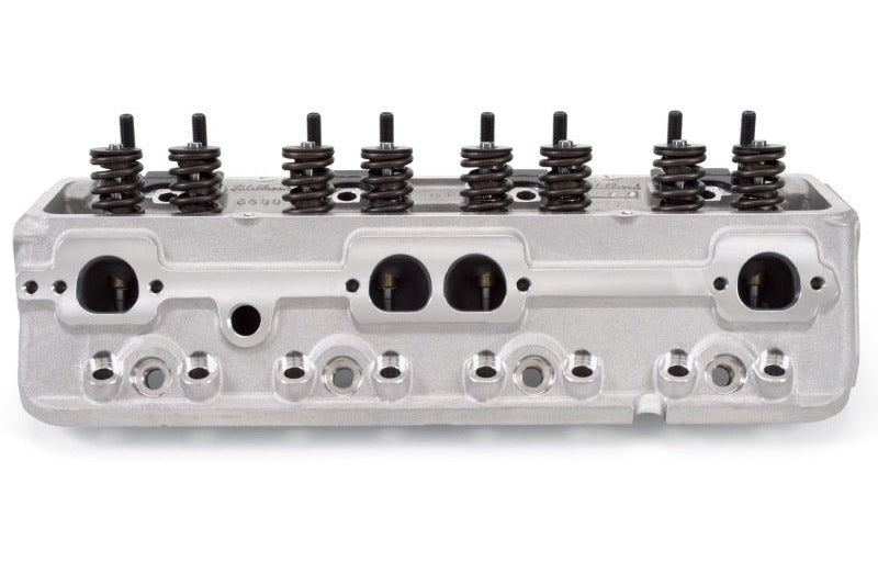 Edelbrock 5089 E-Street Cylinder Heads 64cc Pair for Small Block Chevrolet