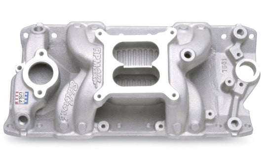 Edelbrock 7501 Performer RPM Air-Gap Intake Manifold for Small Block Chevrolet