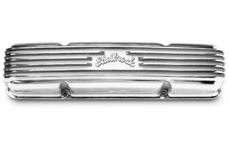 Edelbrock 4145 Valve Cover Classic Series Chevrolet 1959-1986 262-400 CI V8 Polished