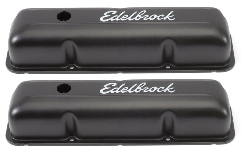 Edelbrock 4623 Valve Cover Signature Series Ford 1958-1976 FE V8 Black