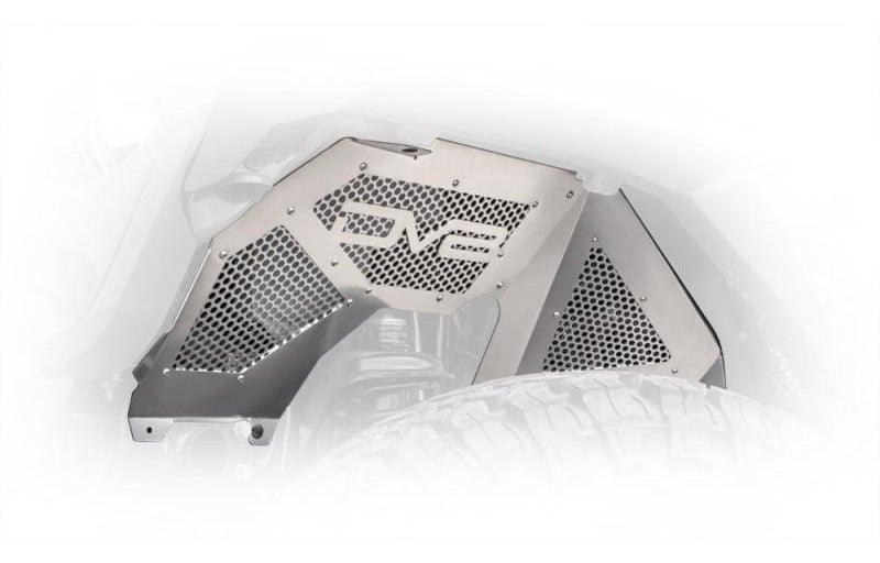 DV8 Offroad 2018-2027 Jeep Wrangler JL Front Inner Fenders - Black - #INFEND-03FB
