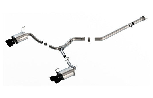 Borla 140907CB 2022-2026 Subaru WRX 2.4L Turbo AT/MT AWD S-Type Catback Exhaust CB Tips - #140907CB