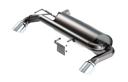 Borla 11978 21-26 Ford Bronco 2.7L V6 4WD ATAK Axle Back Exhaust w/ Bright Chrome Tips - #11978