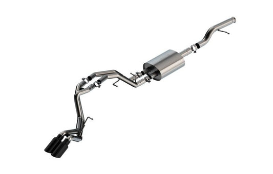 Borla 140855BC 21-26 Chevrolet Tahoe 5.3L V8 AT 2/4WD S-type Cat-back Exhaust (Black Chrome) - #140855BC