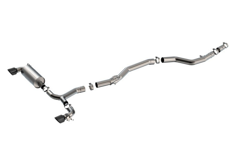 Borla 140826BC 20-26 Toyota GR Supra ATAK Cat-Back Exhaust System w/ Black Chrome Tips - #140826BC