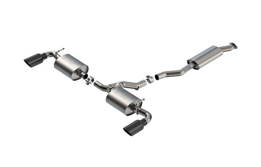Borla 141009BC 19-26 Toyota RAV4 (excl. Hybrid) 2.25 S-Type Cat Back Exhaust - Black Chrome - #141009BC