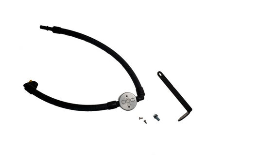 J&L 2021.5-2024 Ford Bronco 2.3L EcoBoost Oil Separator 3.0 Passenger Side - Clear Anodized - #3075P-C