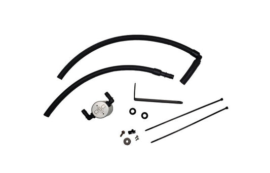 J&L 22-26 Subaru BRZ/GR86 2.4L Passenger Side Oil Separator 3.0 - Clear Anodized - #3117P-C