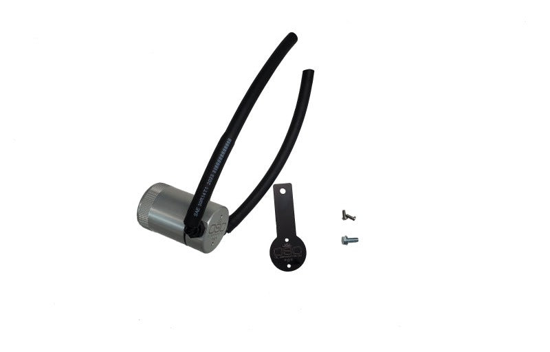 J&L 19-25 Nissan Altima 2.5L Oil Separator 3.0 Passenger Side - Clear Anodized - #3120P-C
