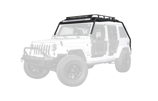 Body Armor 4x4 (JK-6126) for 07-18 Jeep Wrangler JK Windshield Light Bar - #JK-6126