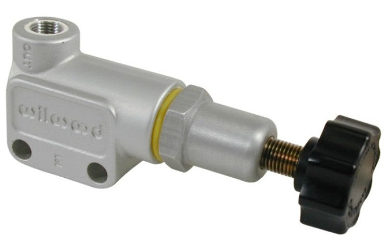 Wilwood Proportioning Valve - Knob Adjust M10x1 BBF Inlet & Outlet - #260-12627