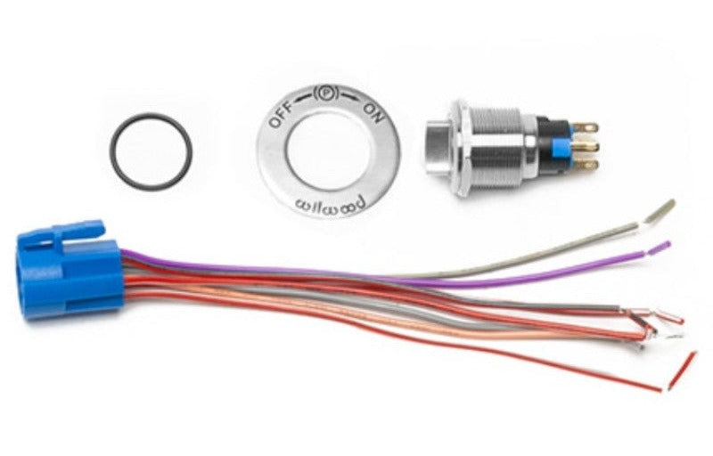 Wilwood Electronic Parking Brake Caliper Switch Kit w/ On/Off Sticker - #300-15936
