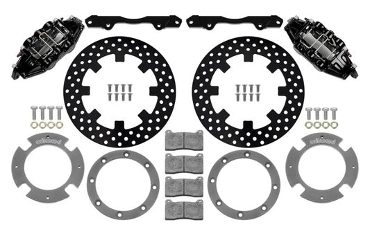 Wilwood 2024 Can Am Maverick Front Race Brake Kit 11.60in - Anodized - #140-18028
