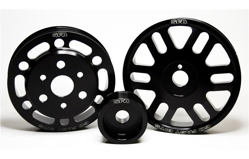 GFB 13 Subaru BRZ / 13 Scion FR-S 3 Pc L/W Pulley Kit (Inc Crank/Alternator/Water Pump Pulleys)