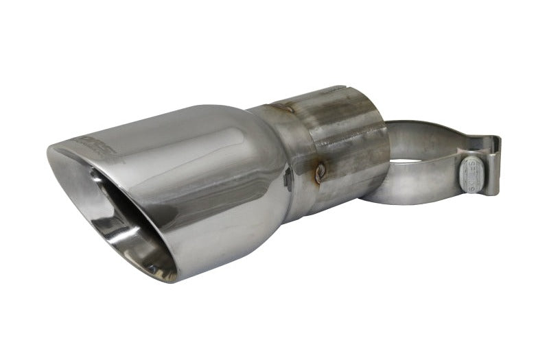 Corsa Single Universal 3.0in Inlet / 4in Outlet Polished Pro-Series Tip Kit