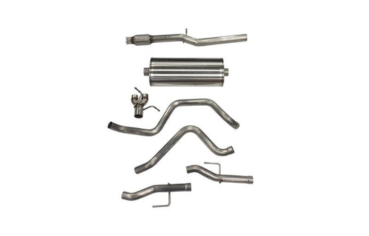 Corsa 2019-2025 Chevy Silverado 5.3L Crew Cab 3in Cat-Back Dual Rear Exit w/ Polished Tip