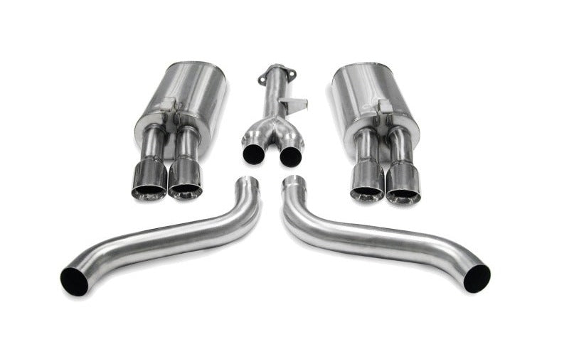 Corsa 1986-1991 Chevrolet Corvette C4 5.7L V8 L98 Polished Sport Cat-Back Exhaust