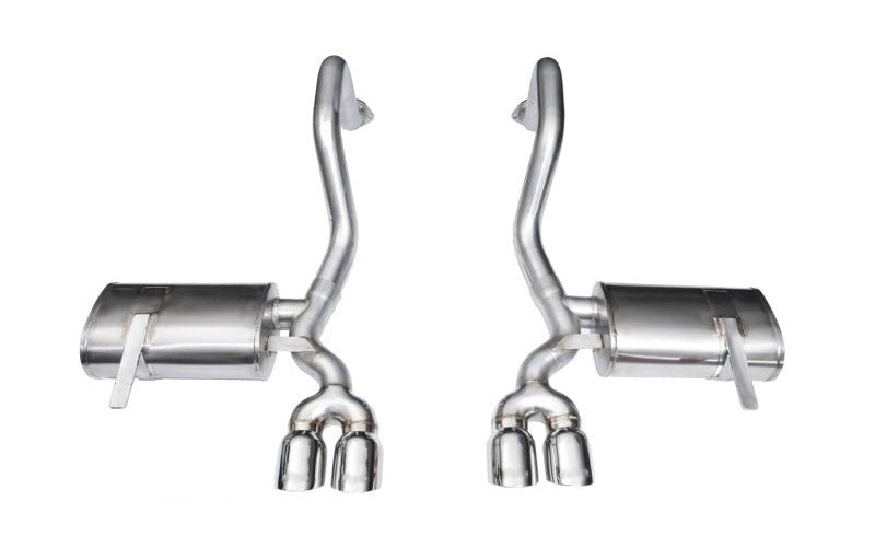 Corsa 1997-2004 Chevrolet Corvette C5 Z06 5.7L V8 Polished Xtreme Axle-Back Exhaust - 3.5 in Twin Tips