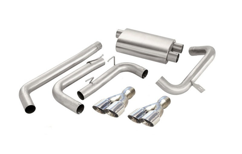 Corsa 1998-2002 Chevrolet Camaro Convertible Z28 5.7L V8 LS1 Polished Sport Cat-Back Exhaust