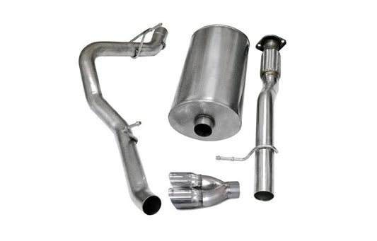 Corsa 2007-2008 Chevrolet Suburban 1500 5.3L V8 Polished Sport Cat-Back Exhaust