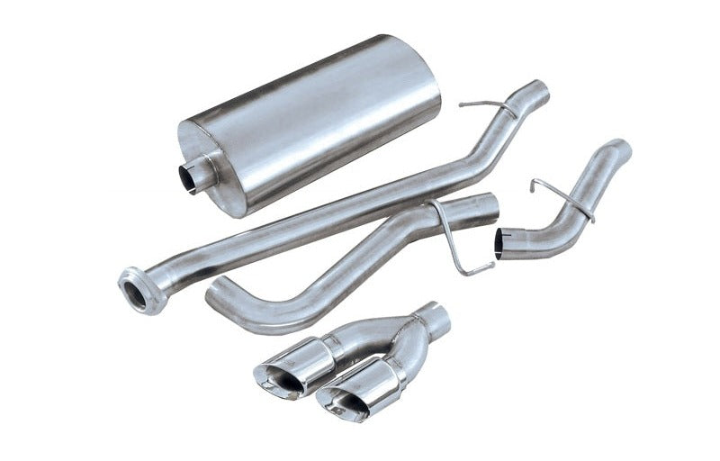 Corsa 1999-06 Chevrolet Silverado Reg. Cab/Short Bed 1500 4.8L V8 Polished Touring Cat-Back Exhaust