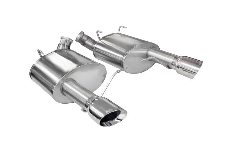 Corsa 2011-2014 Ford Mustang GT/Boss 302 5.0L V8 Polished Sport Axle-Back Exhaust