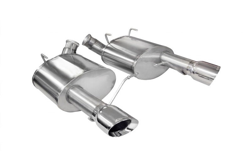 Corsa 2011-2014 Ford Mustang GT/Boss 302 5.0L V8 Polished Xtreme Axle-Back Exhaust